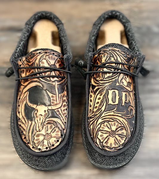 Men and Women Leather Dude Shoes