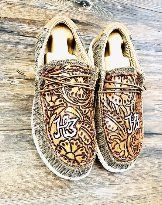 Men and Women Leather Dude Shoes