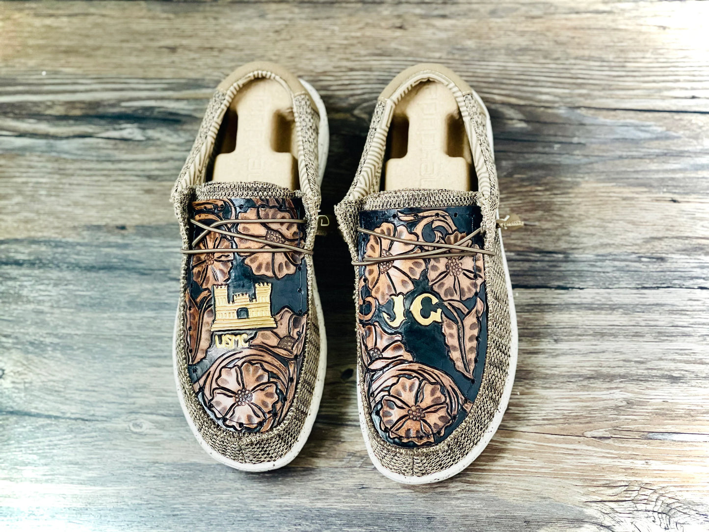 Men and Women Leather Dude Shoes