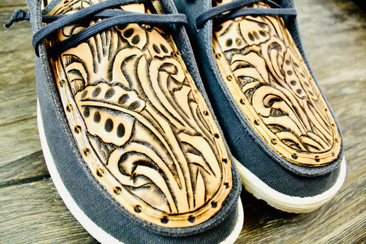 Men and Women Leather Dude Shoes