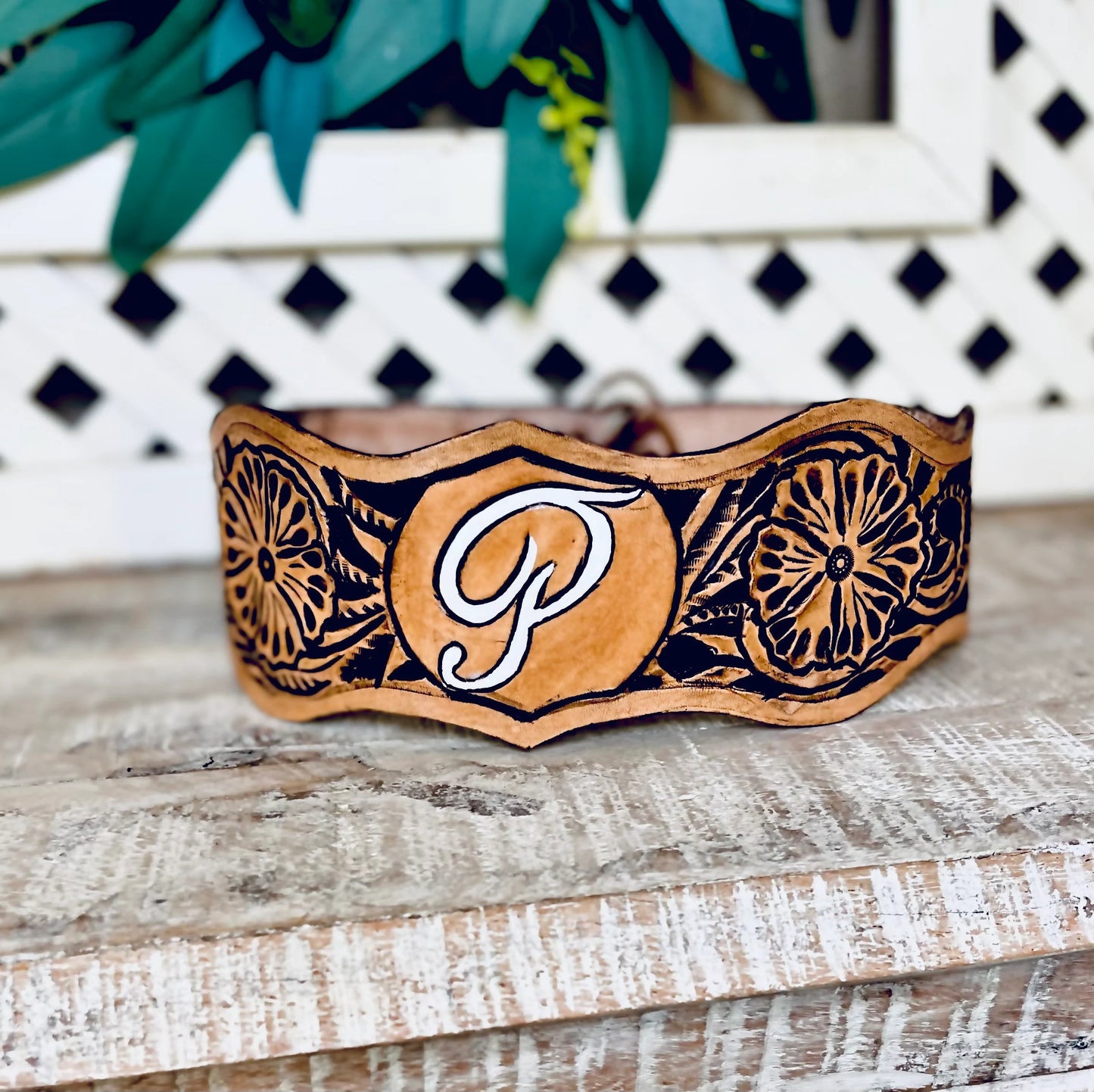 Leather Wedding Garter